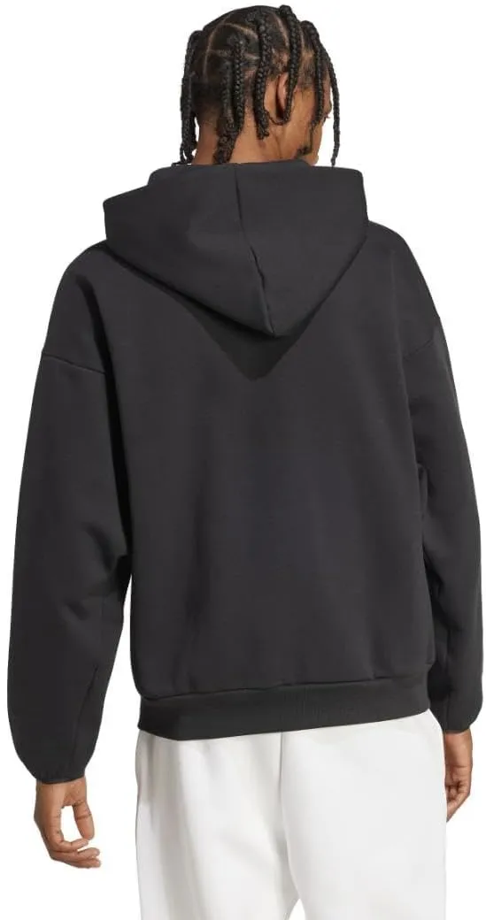 adidas Men's Future Icons Small Logo Full-Zip Hoodie