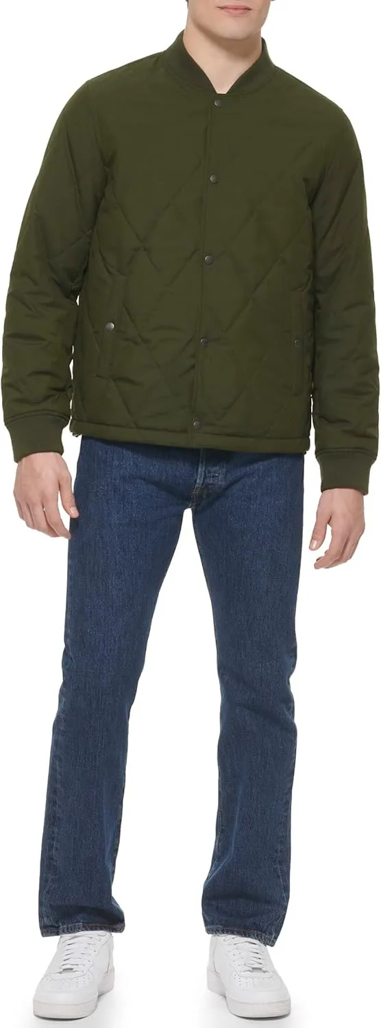 Levi's Men's Quilted Open Bottom Bomber Jacket