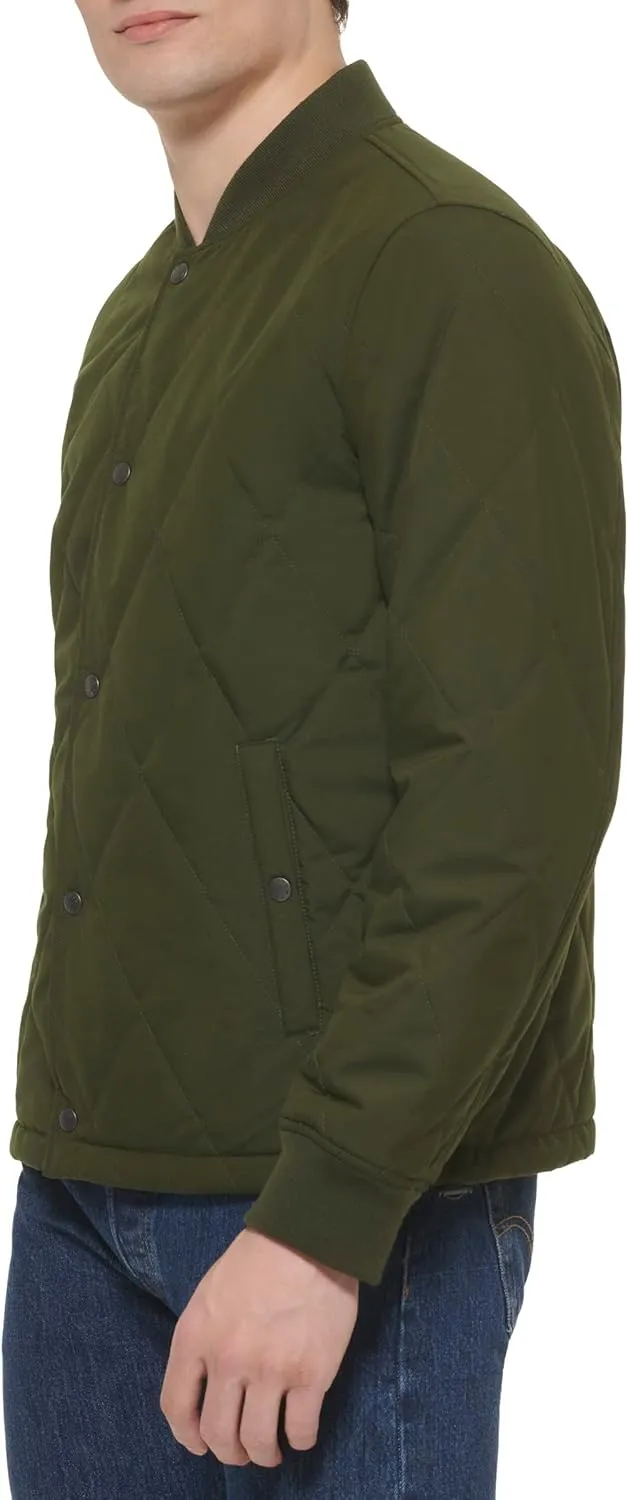 Levi's Men's Quilted Open Bottom Bomber Jacket