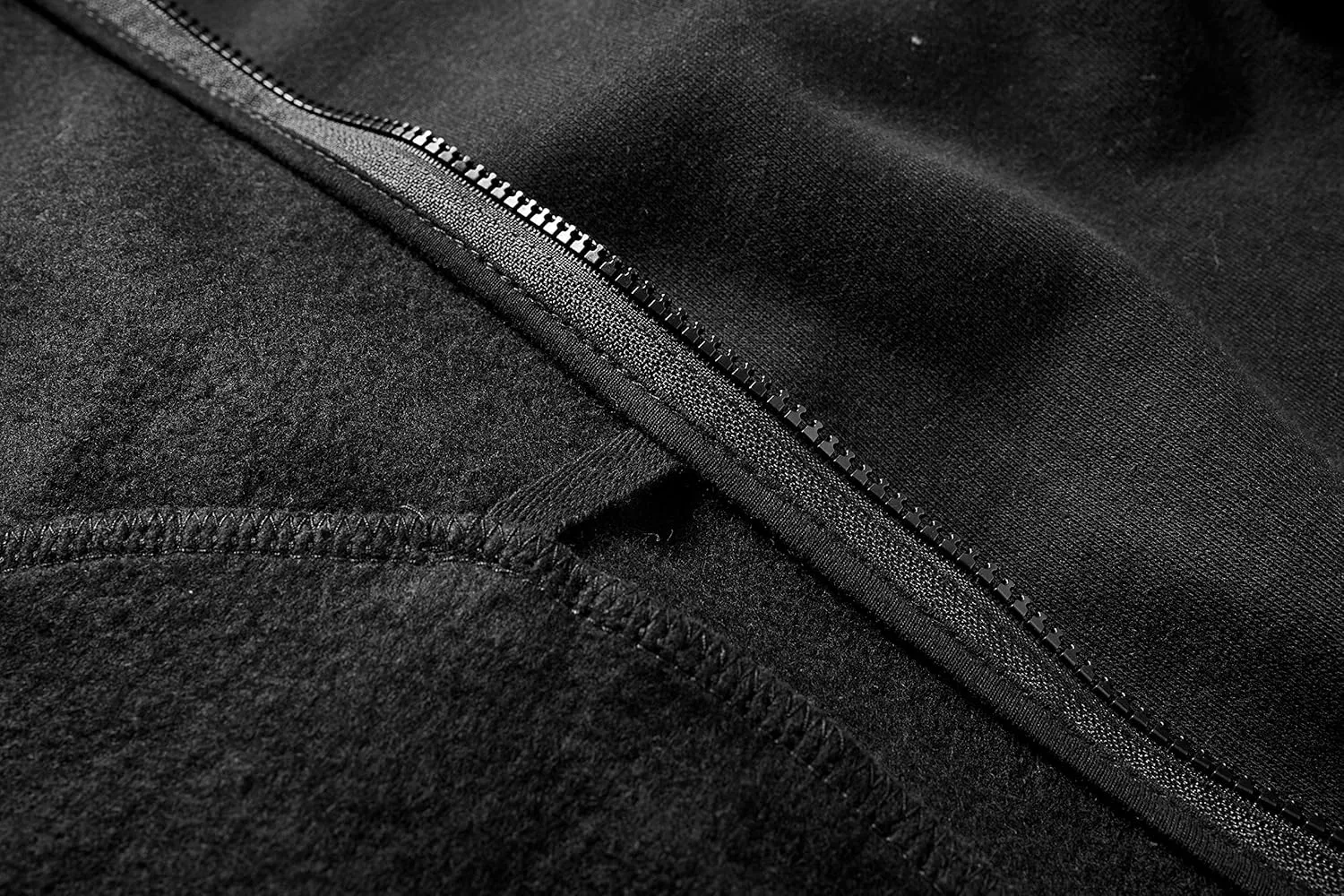 Men's Full Zip Fleece Hoodie zippered Color Block hooded slim Fit Long Sleeve Lightweight Sweatshirt