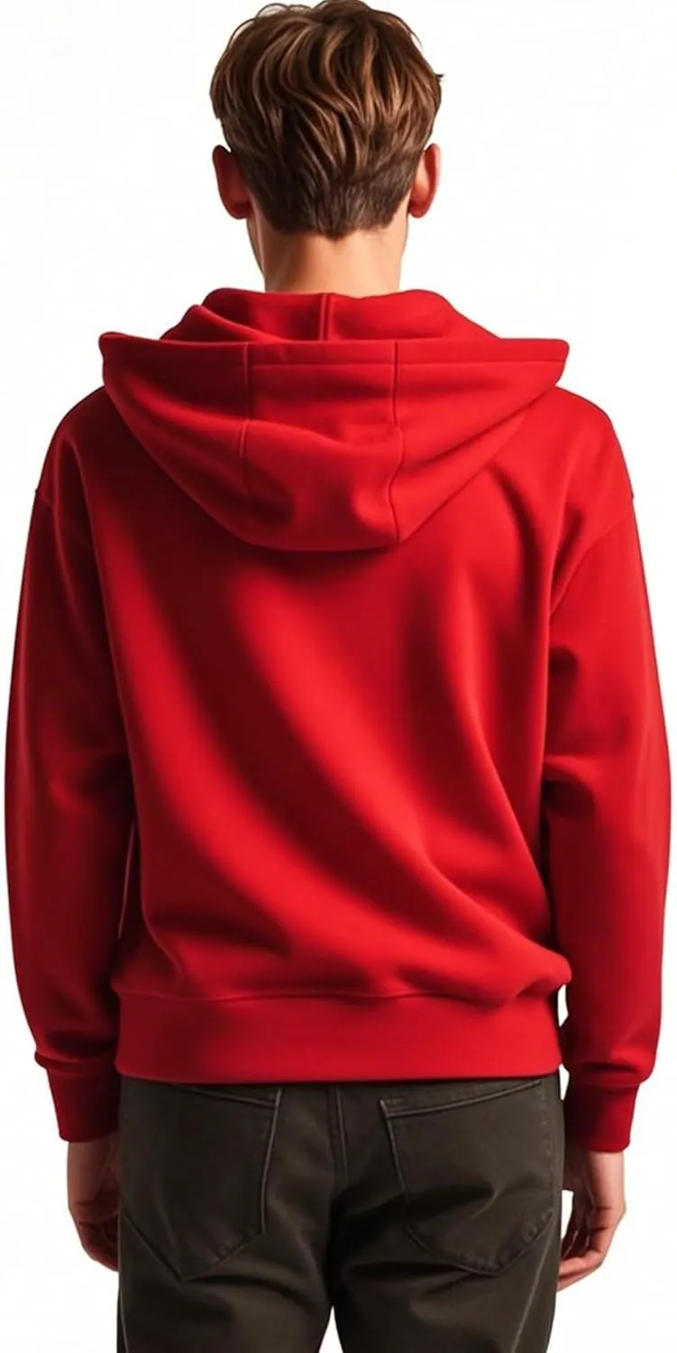 Men's Full Zip Hoodie Fleece Long Sleeve Hooded Sweatshirt Pullover Men Lightweight Athletic Hoodies