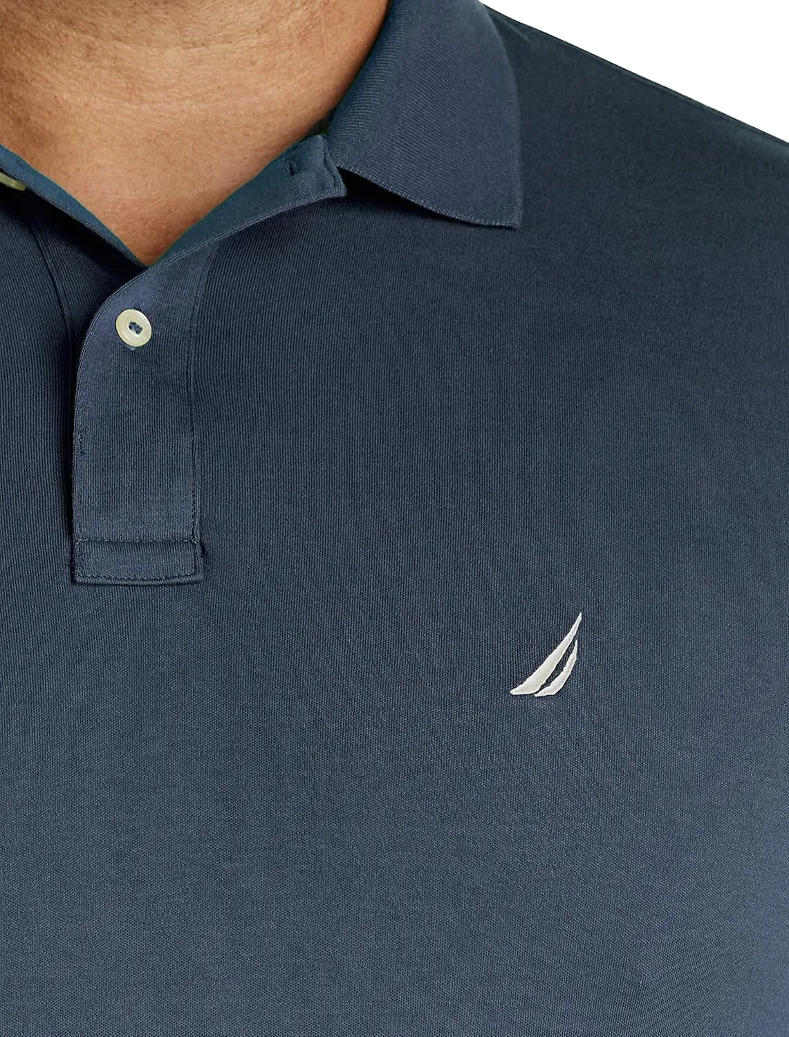 Nautica Men's Classic Fit Short Sleeve Solid Soft Cotton Polo Shirt