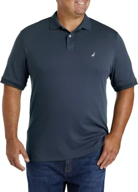 Nautica Men's Classic Fit Short Sleeve Solid Soft Cotton Polo Shirt