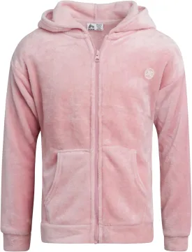RBX Girls' Sweatshirt - Sherpa Fleece Zip Up Hoodie Sweatshirt - Cozy Casual Fashion Sweatshirt for Girls (7-16)