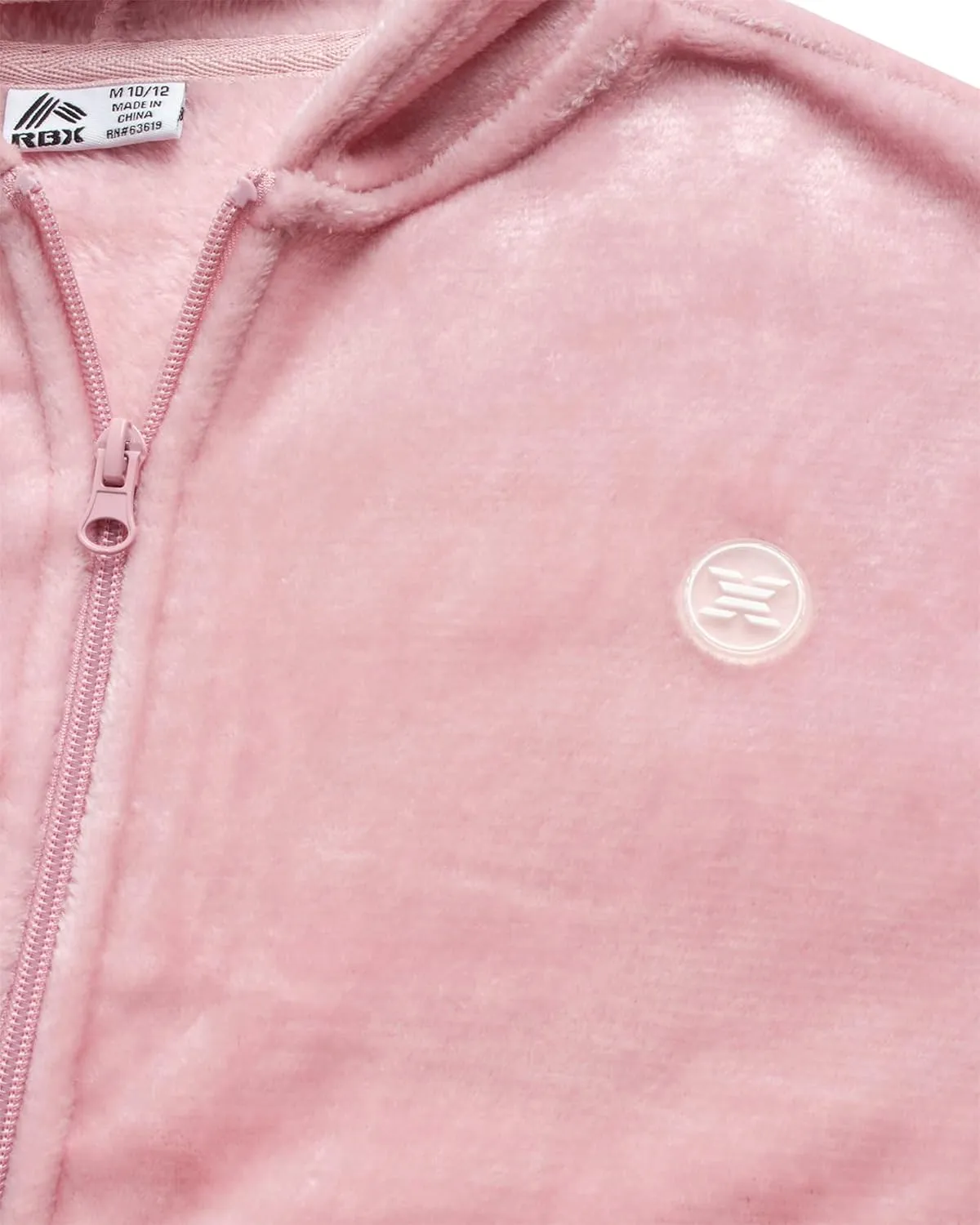 RBX Girls' Sweatshirt - Sherpa Fleece Zip Up Hoodie Sweatshirt - Cozy Casual Fashion Sweatshirt for Girls (7-16)