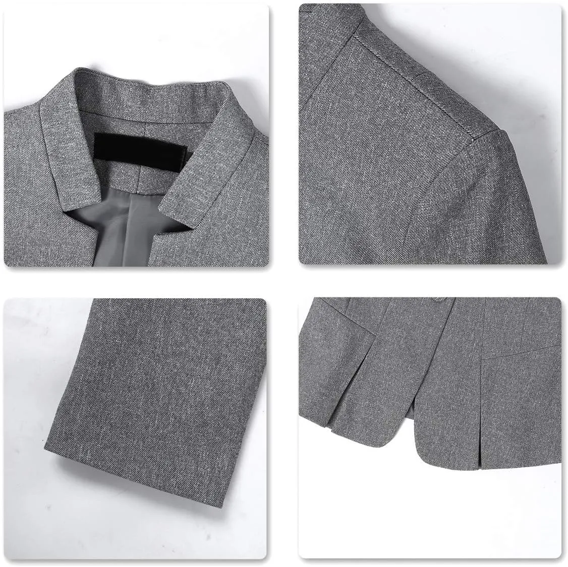 YUNCLOS Women's Elegant Business 2 Piece Office Lady Suit Set Work Blazer Pant